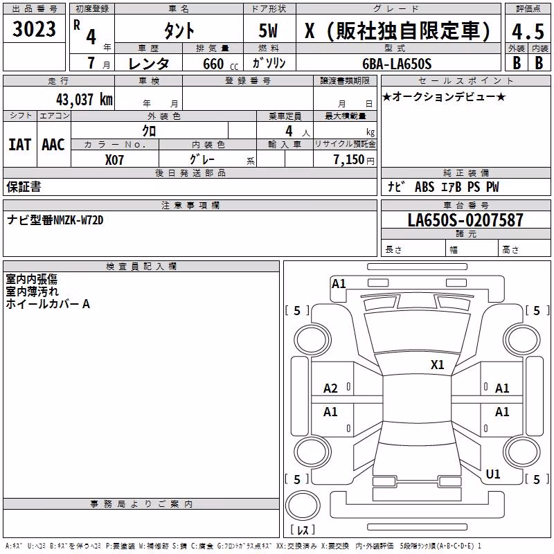 DAIHATSU TANTO