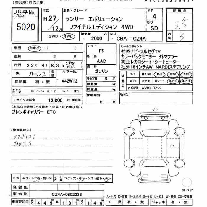 MITSUBISHI LANCER EVOLUTION