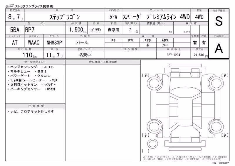 HONDA STEPWGN