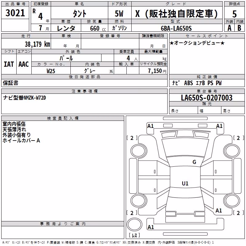 DAIHATSU TANTO