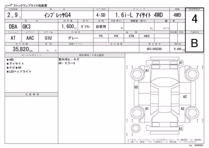 SUBARU IMPREZA
