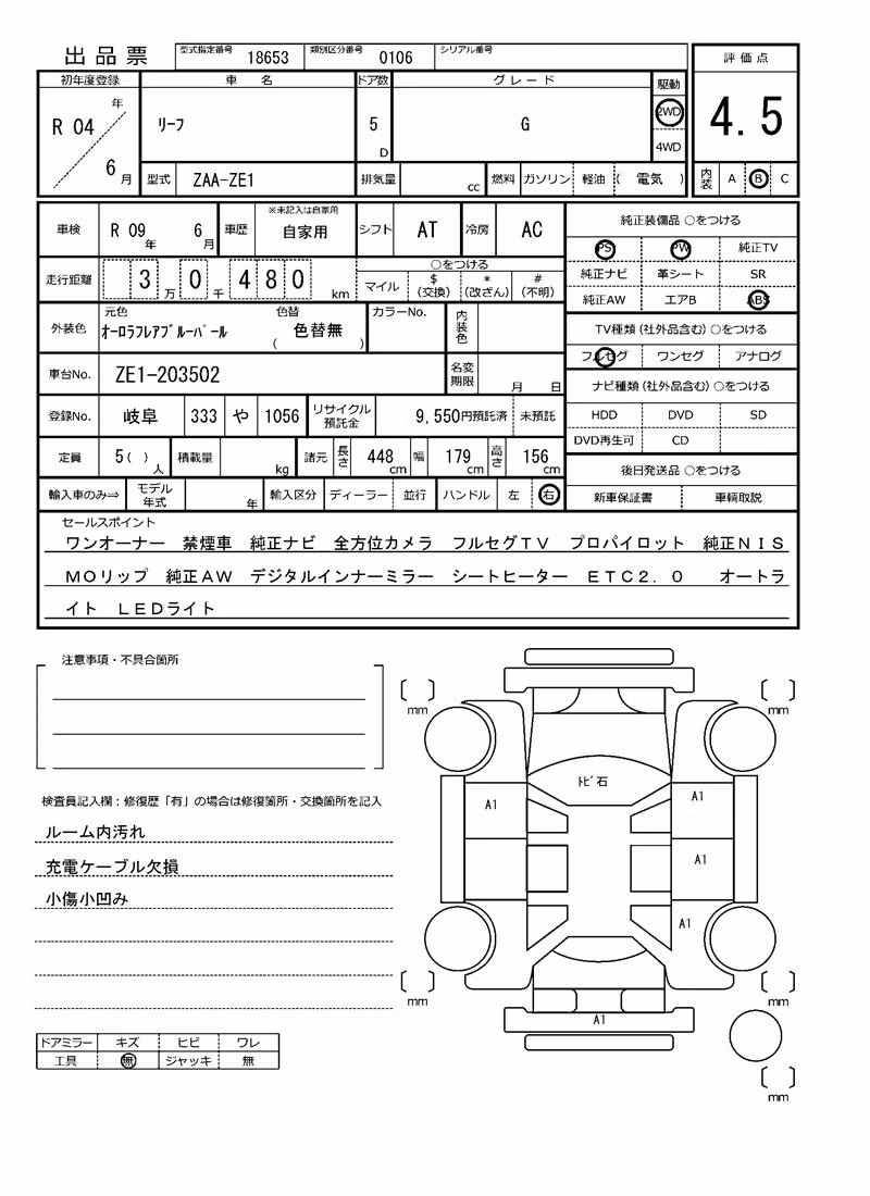 NISSAN LEAF