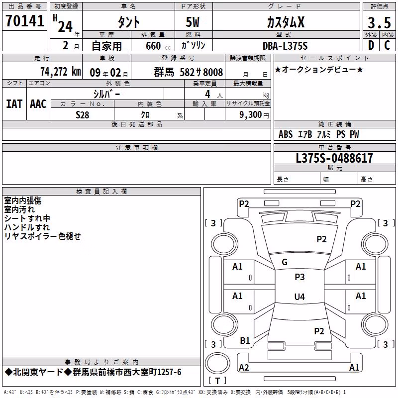 DAIHATSU TANTO