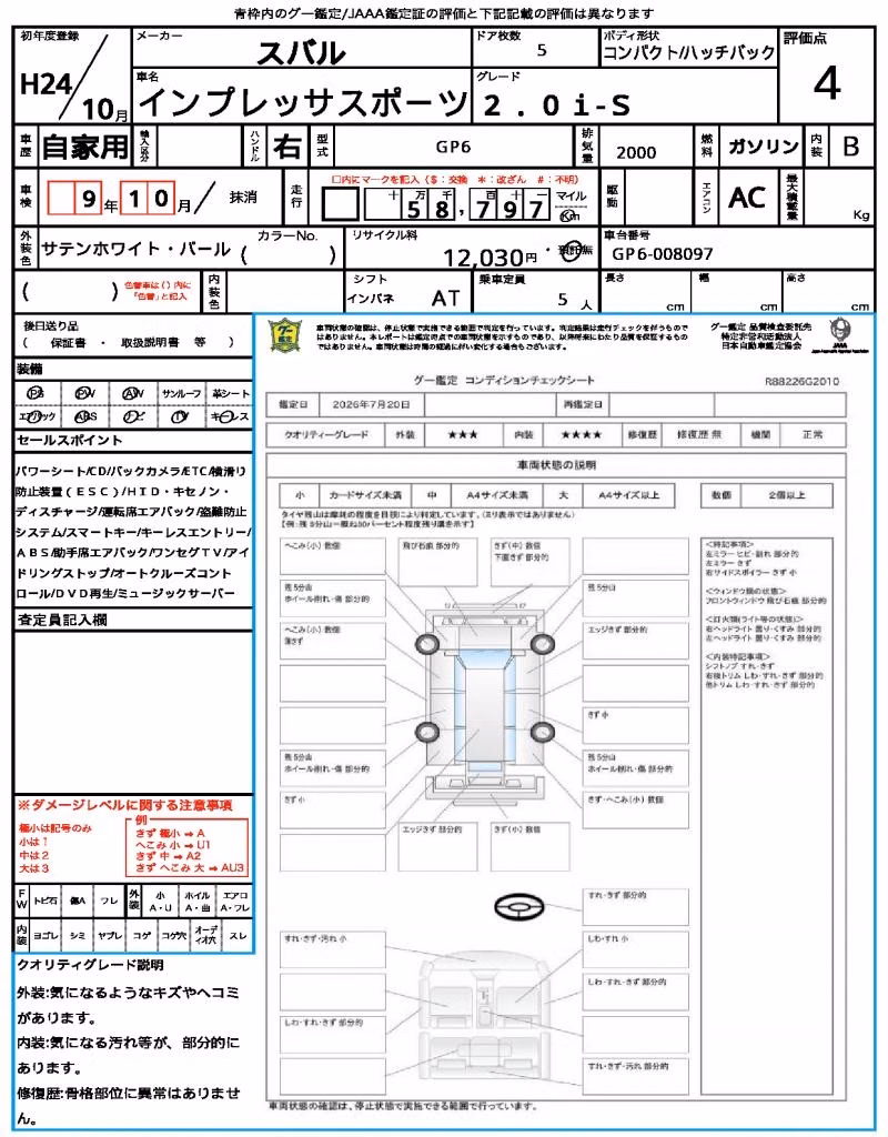 SUBARU IMPREZA