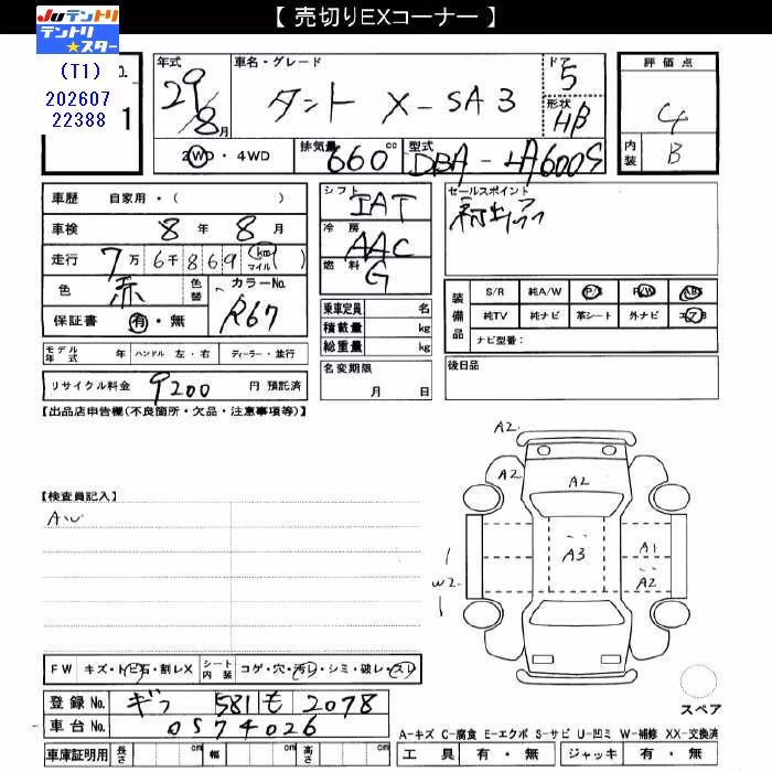 DAIHATSU TANTO
