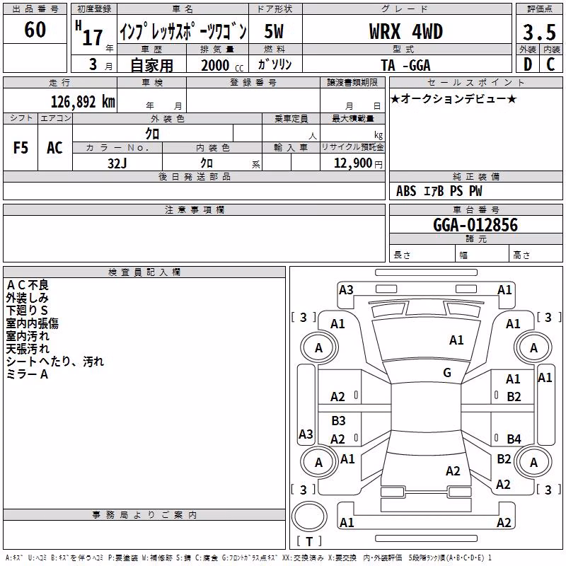 SUBARU IMPREZA