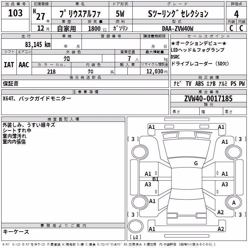 TOYOTA PRIUS ALPHA