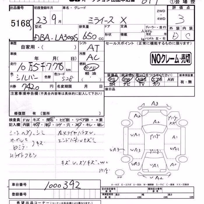 DAIHATSU MIRA E:S