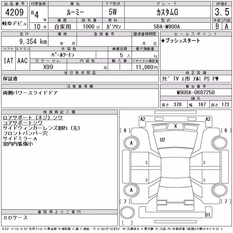 TOYOTA ROOMY