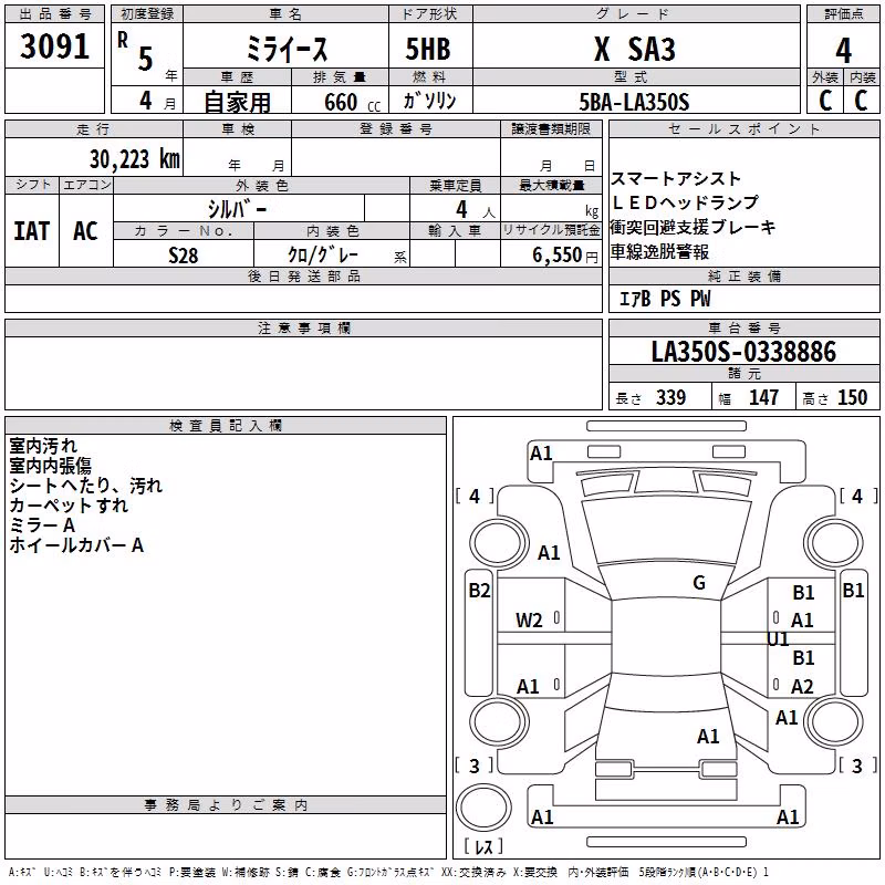 DAIHATSU MIRA E:S