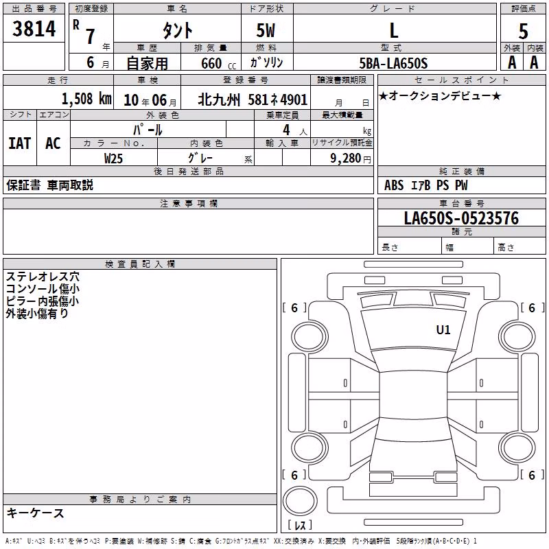 DAIHATSU TANTO