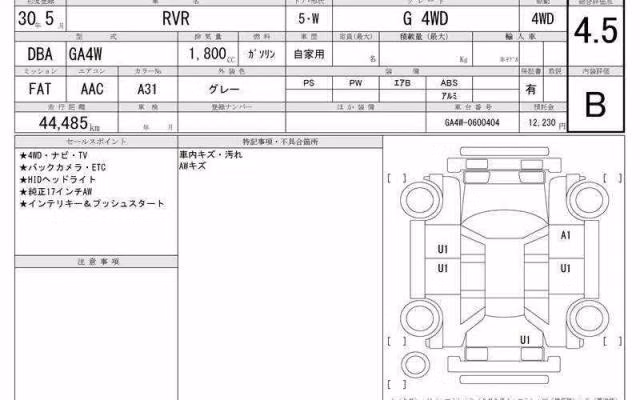 MITSUBISHI RVR