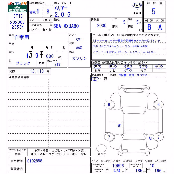 TOYOTA HARRIER