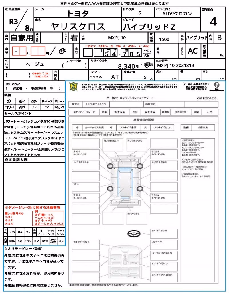 TOYOTA YARIS CROSS