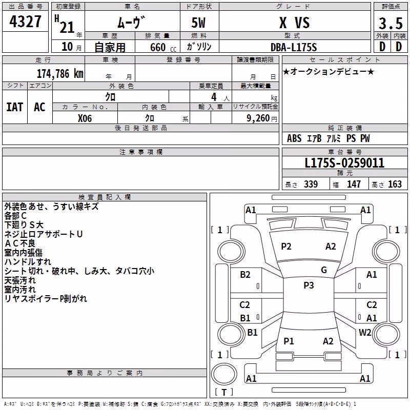 DAIHATSU MOVE