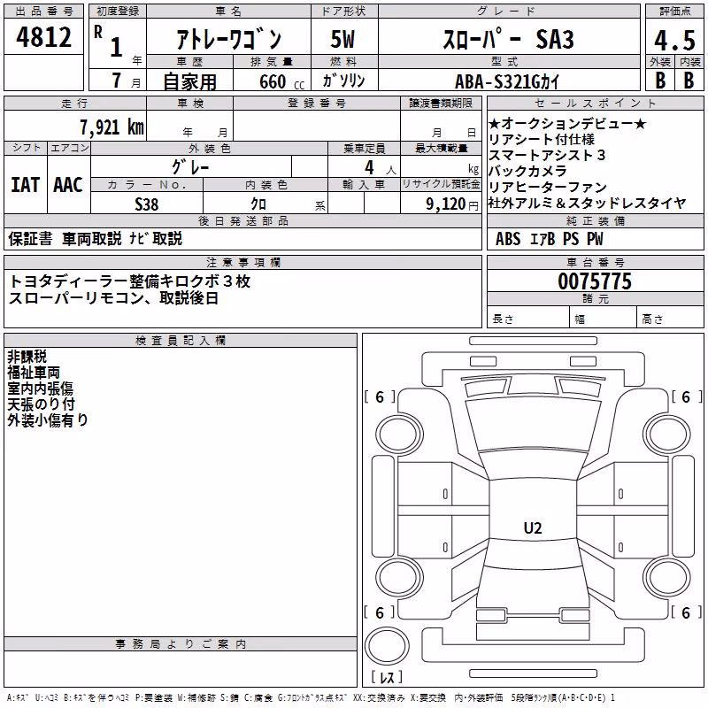 DAIHATSU ATRAI