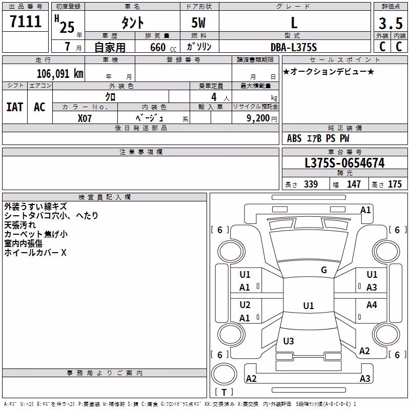 DAIHATSU TANTO