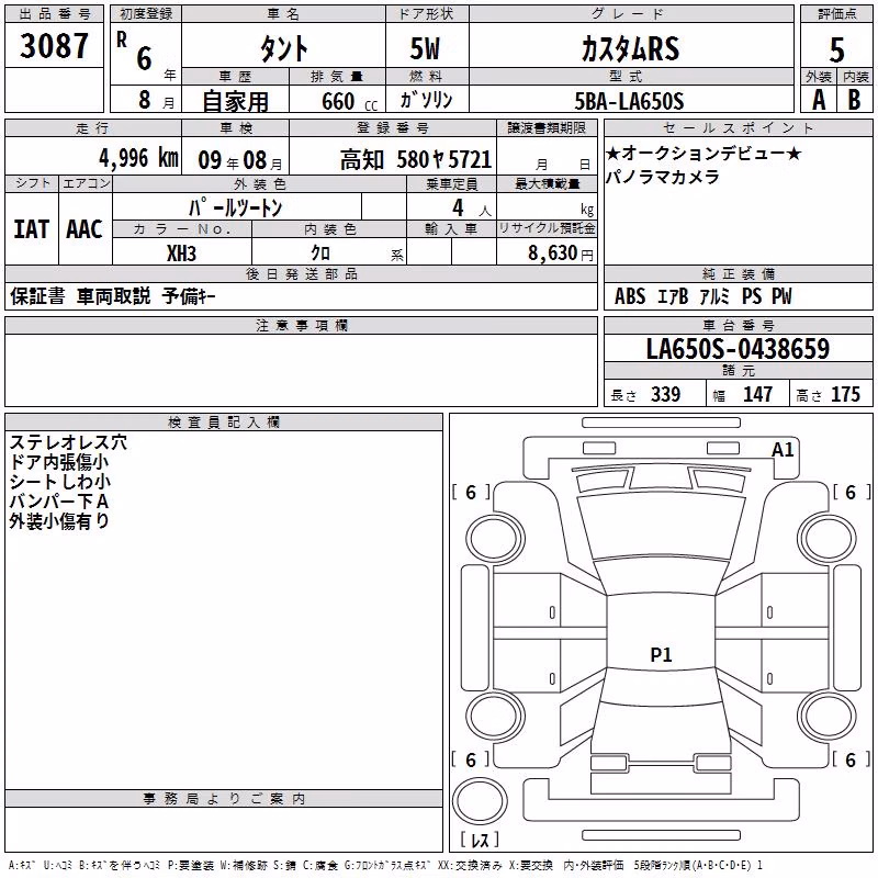 DAIHATSU TANTO