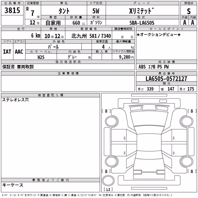 DAIHATSU TANTO