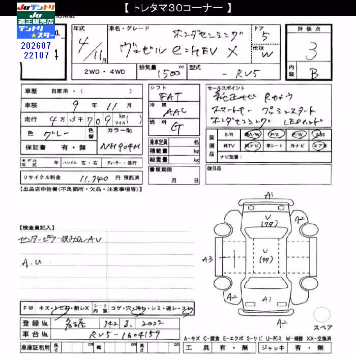 HONDA VEZEL