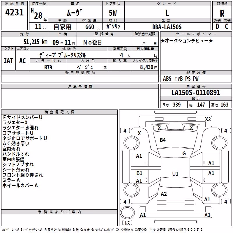 DAIHATSU MOVE