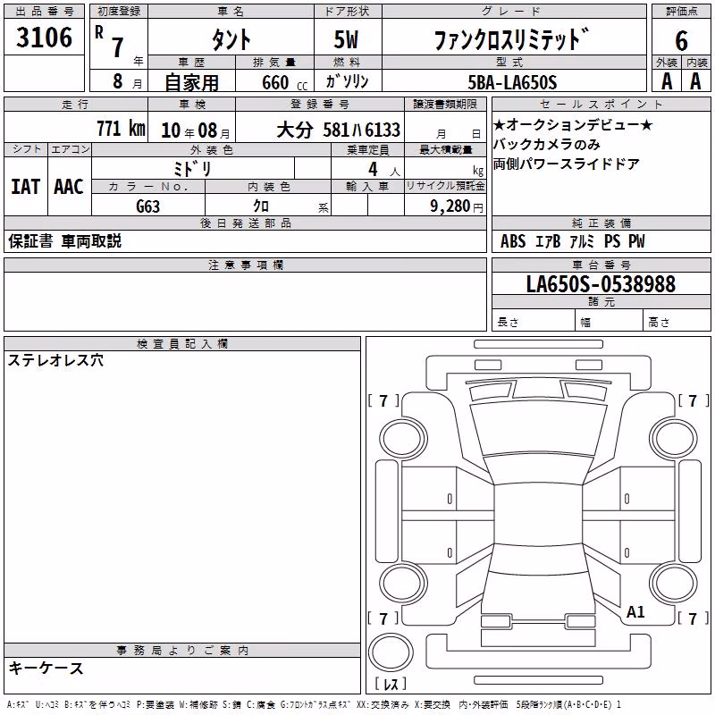 DAIHATSU TANTO