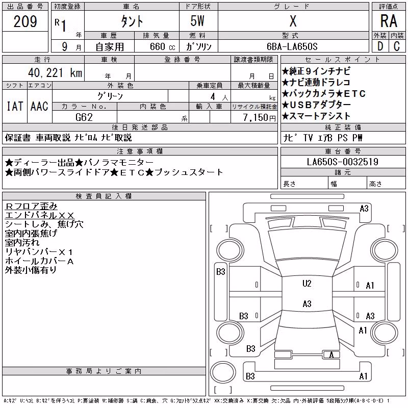 DAIHATSU TANTO