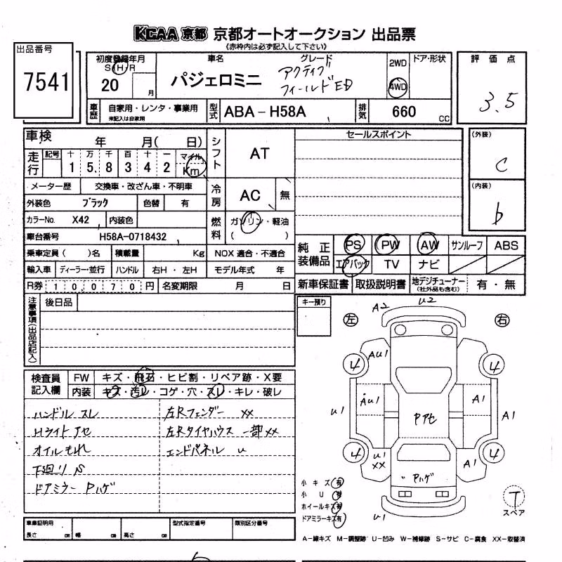 MITSUBISHI PAJERO MINI