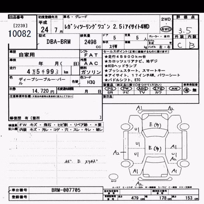 SUBARU LEGACY