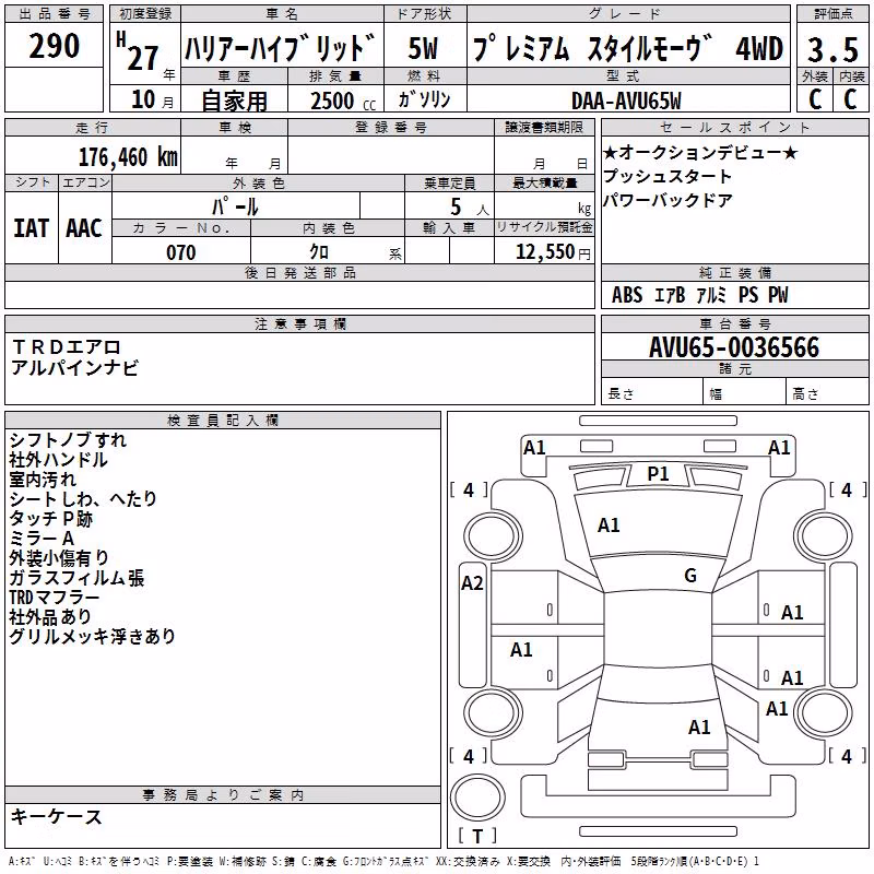 TOYOTA HARRIER