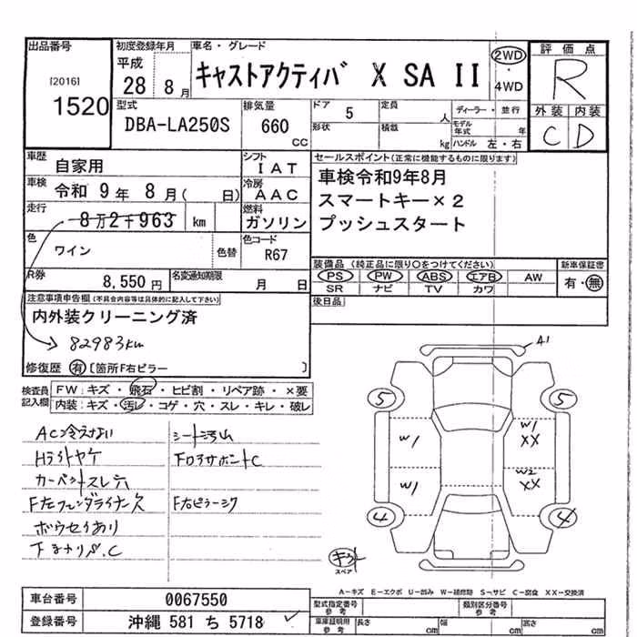 DAIHATSU CAST