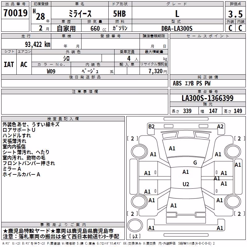 DAIHATSU MIRA E:S