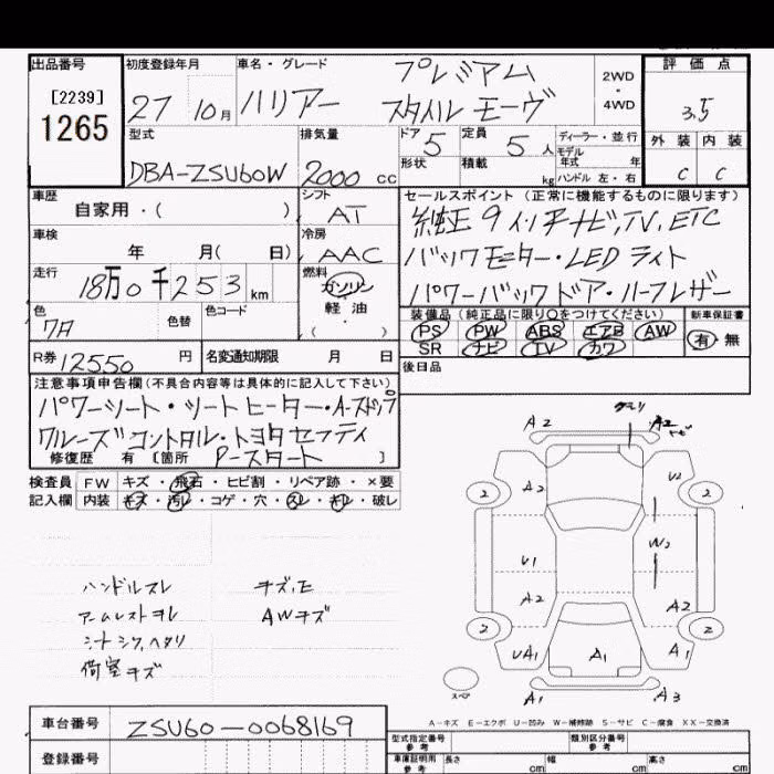 TOYOTA HARRIER