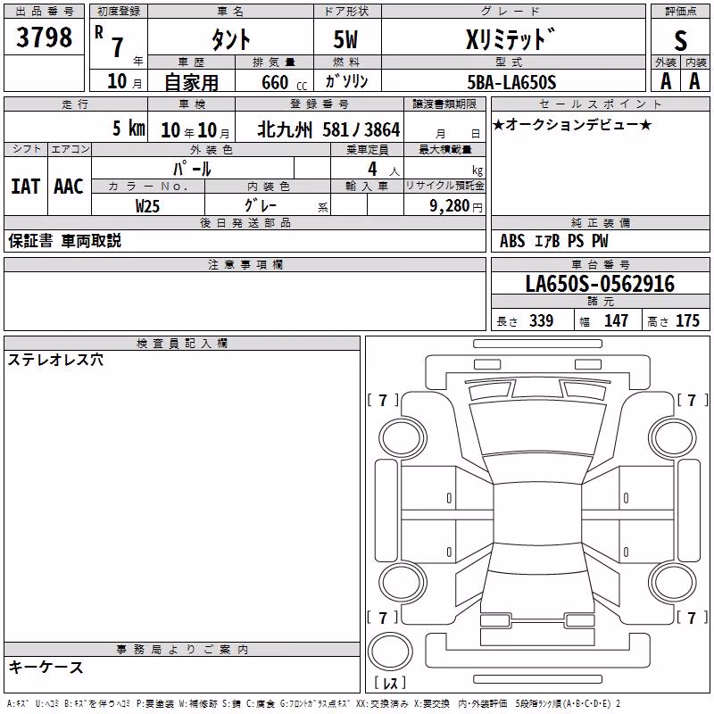 DAIHATSU TANTO