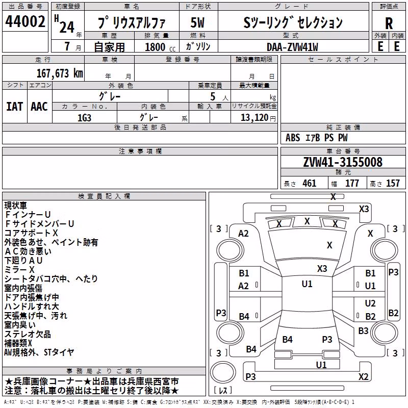 TOYOTA PRIUS ALPHA