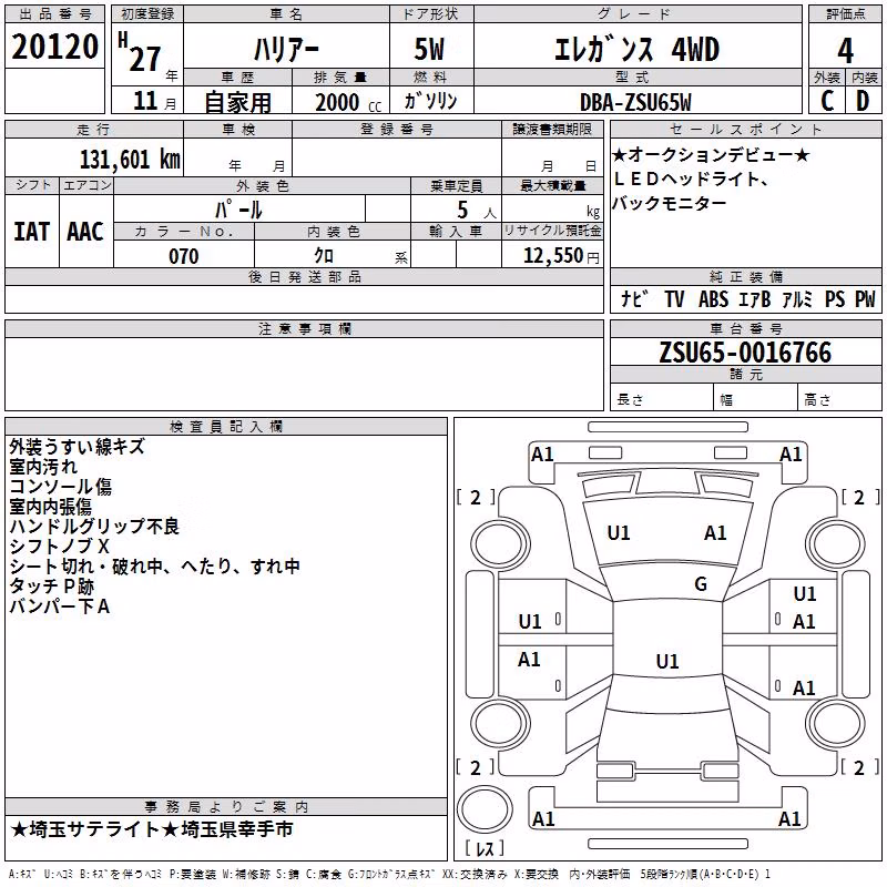 TOYOTA HARRIER