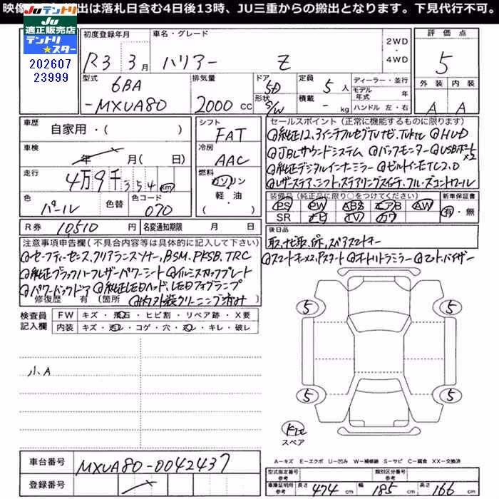 TOYOTA HARRIER