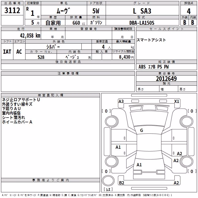 DAIHATSU MOVE
