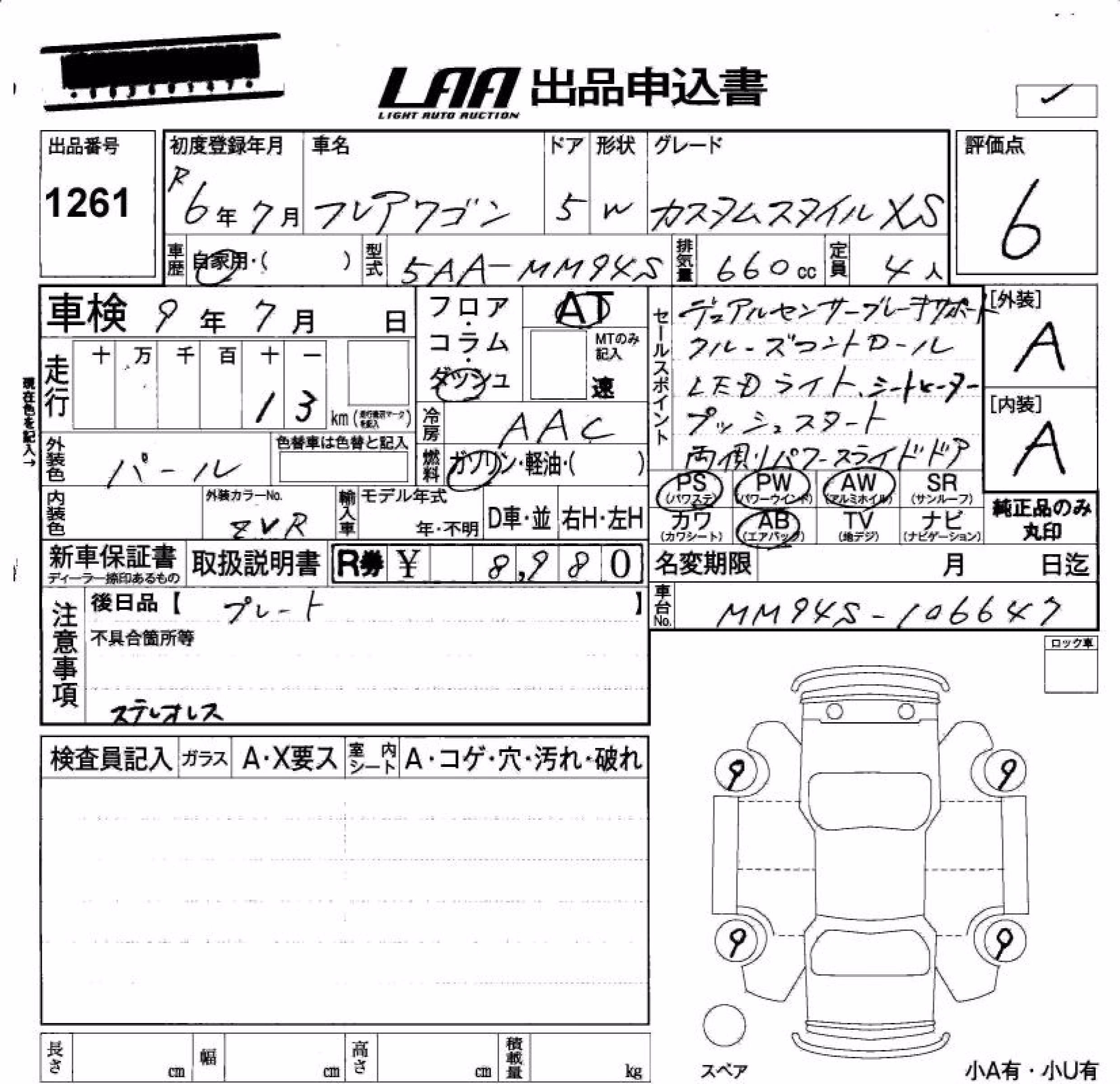 MAZDA FLAIR WAGON
