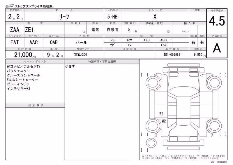 NISSAN LEAF
