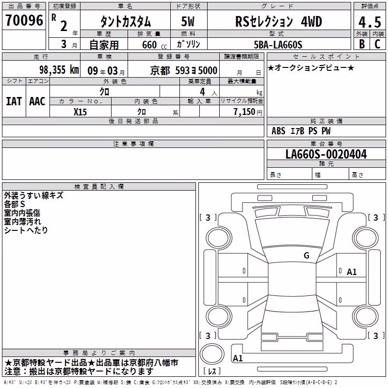 DAIHATSU TANTO