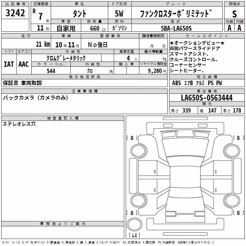 DAIHATSU TANTO