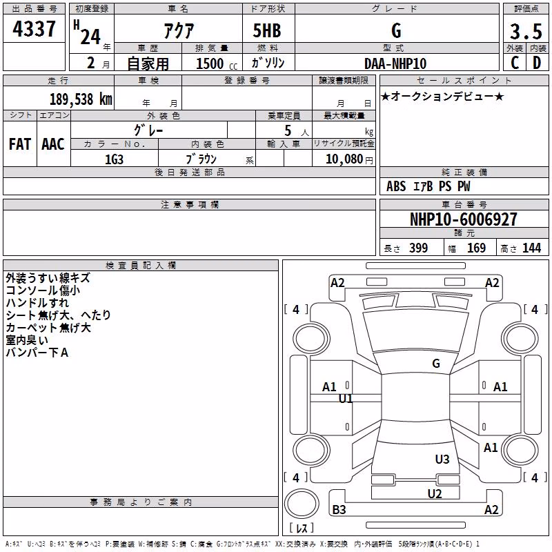 TOYOTA AQUA