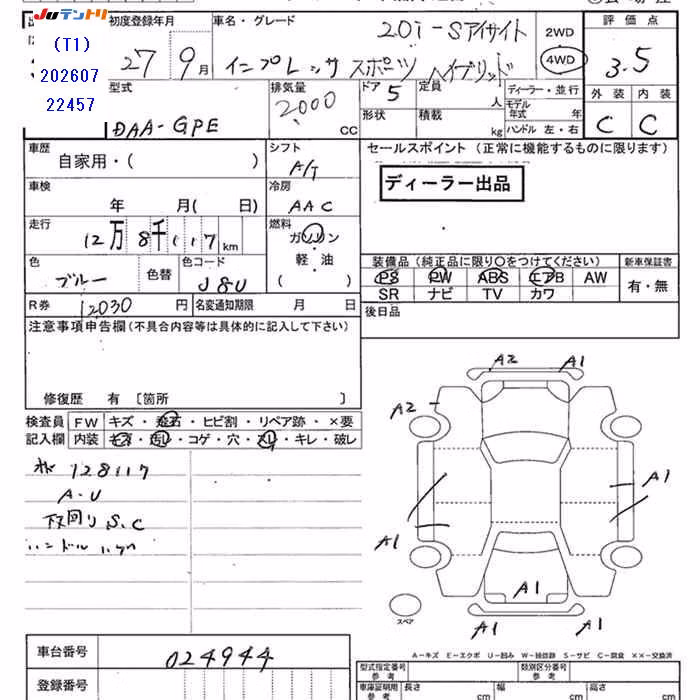 SUBARU XV