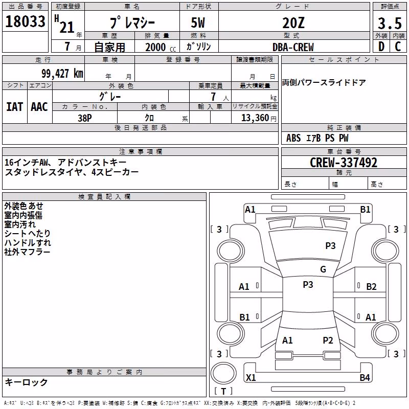 MAZDA PREMACY