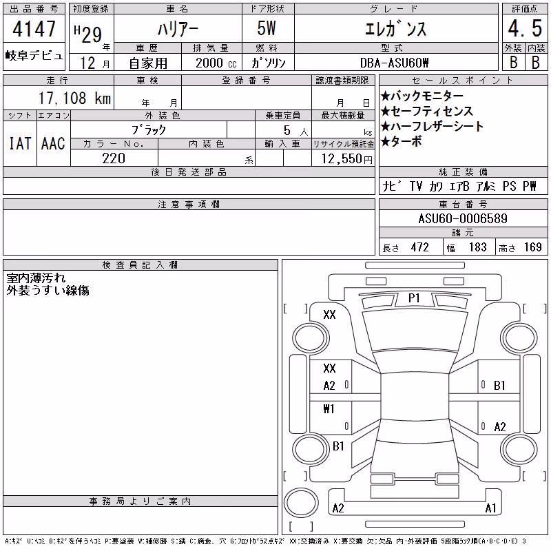 TOYOTA HARRIER