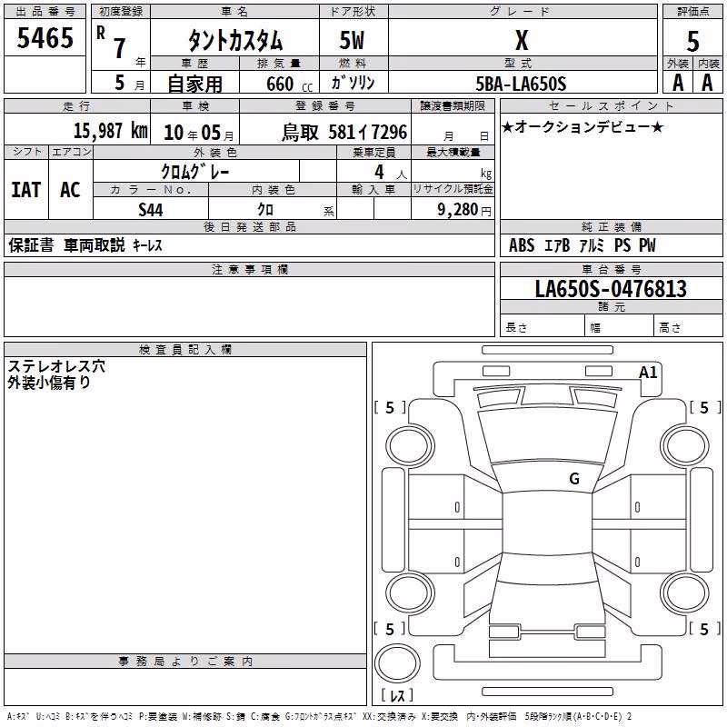 DAIHATSU TANTO
