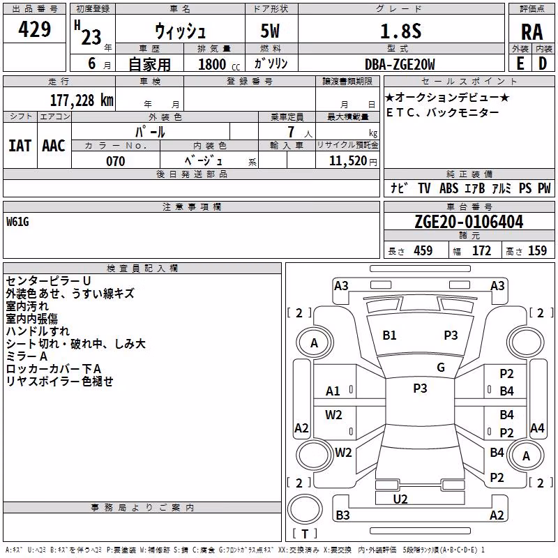 TOYOTA WISH