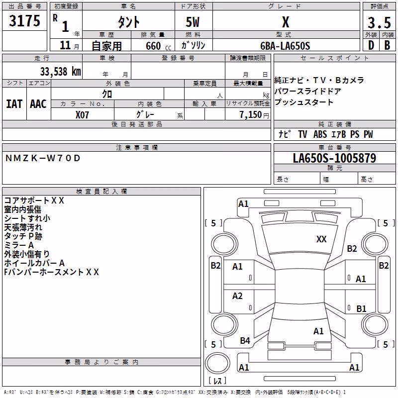 DAIHATSU TANTO