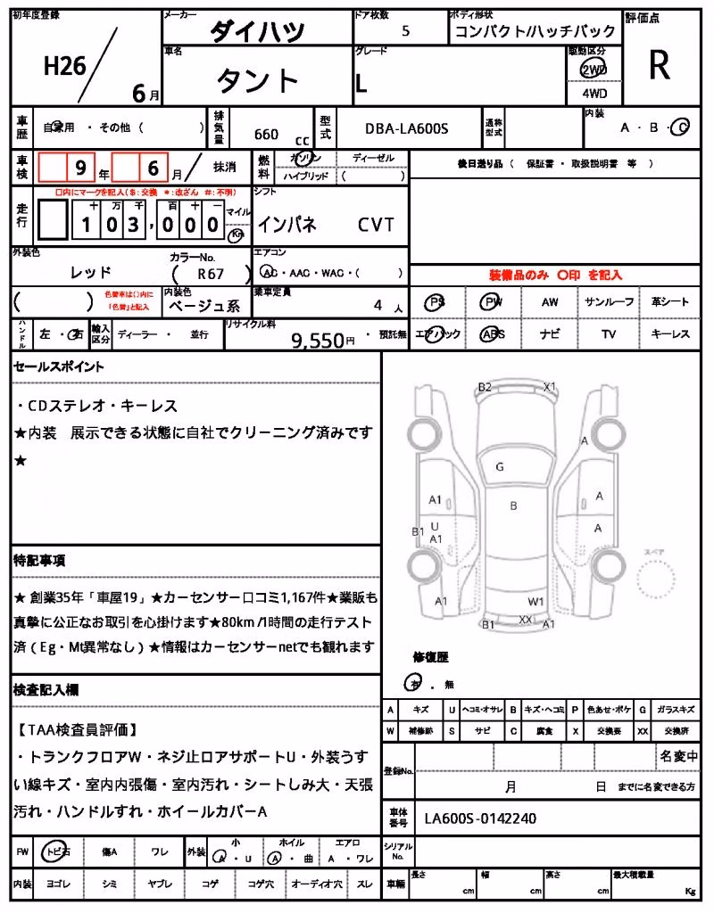 DAIHATSU TANTO